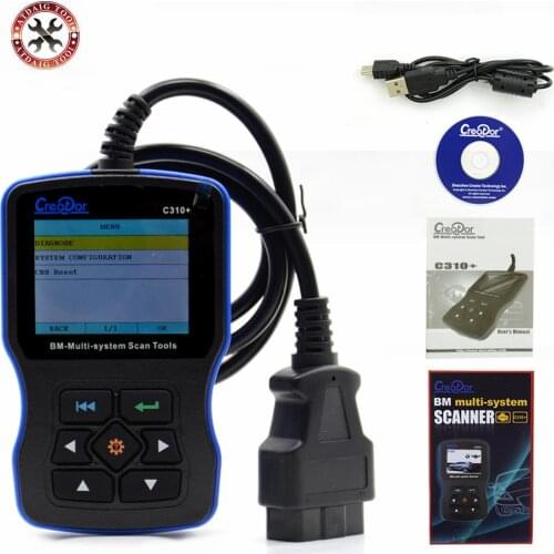 Car Diagnostic Tool C310 Scanner Read Clear Trouble Codes Engine Oil Reset Displays Live Data Stream