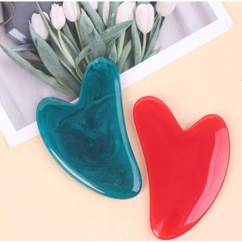 Beautiful Massage Beeswax Guasha Scraping Massage Scraper Face Massager Acupuncture Gua Sha Eye Face Board SPA Massage Tool