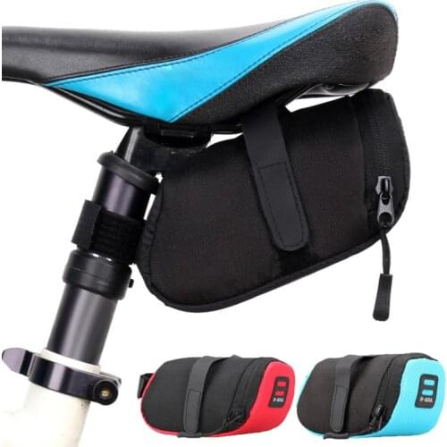 New Bike Bicycle Cycling Bag Waterproof Nylon Storage Saddle Bag Portable Tail Rear Pouch Saddle Bolsa Bicicleta Accessories