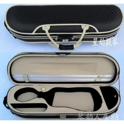 New listing high-end 3/4/4 moon-shaped fashion light violin violin box violin bag waterproof and moisture-proof