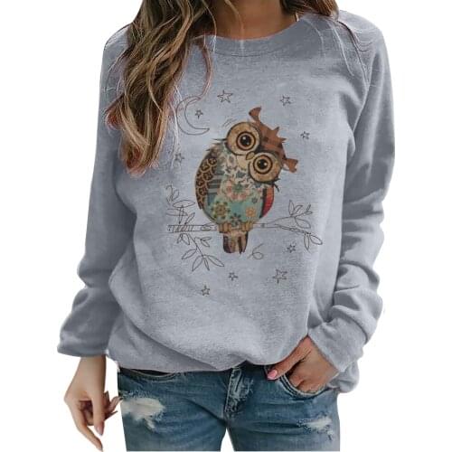 Ｏ Neck Streetwear Kawaii Oversized Hoodie Long Sleeve Hoodies Women Print Sweatshirts Sudaderas Moletom Feminino Sweetshirts