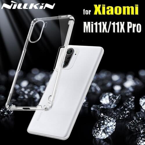 Nillkin Case for Xiaomi Mi 11X Pro Mi11X 0.6mm Thin Clear Transparent Silicone Soft Phone Back Cover Capa Funda