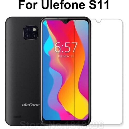 For Ulefone S11 Tempered Glass Screen Protector 9H Protective Mobile Phone Front Film For Ulefone S11 S 11 6.1 Case Glass Cover