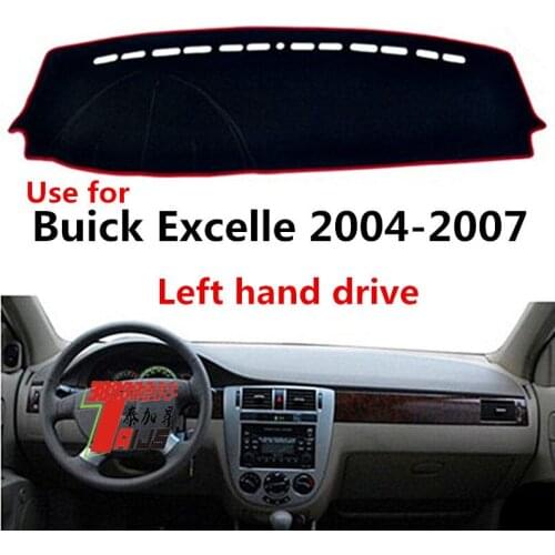 TAIJS Factory protective Casual Sport Polyester Fibre Car Dashboard Cover For Buick Excelle 2004 2005 2006 2007 Left hand drive