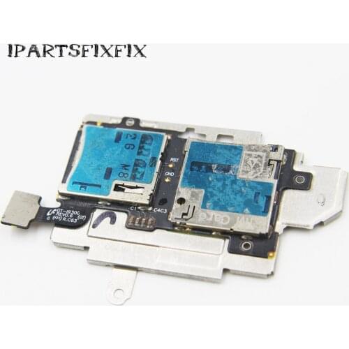 10pcs/lot Genuine for Samsung Galaxy S3 i9300 SIM Card & Micro SD Card Reader Pins Flex cable
