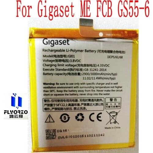 New High Quality 3000mAh GI01Battery For Gigaset ME FCB GS55-6 Mobile Phone