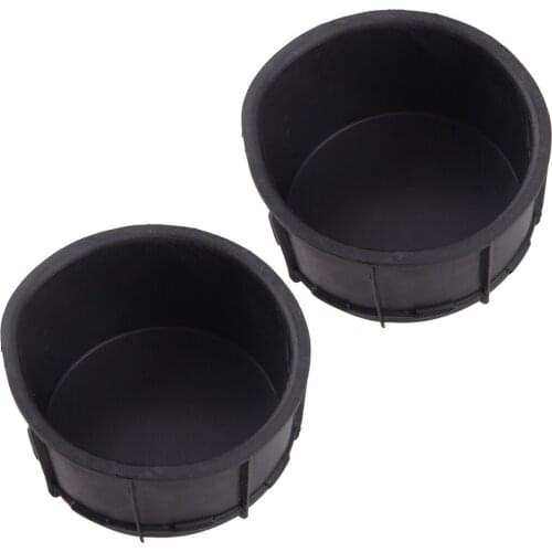 2Pcs Car Rear Center Console Cup Holders Inserts High Quality Durable Fit for Ford F150 2009 2010 2011 2012 2013 2014