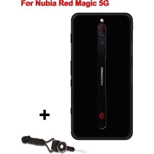 6.65" For ZTE Nubia Red Magic 5G case Soft Silicone Case Cover For Nubia RedMagic 5G NX659J full protection Magic5G phone cases