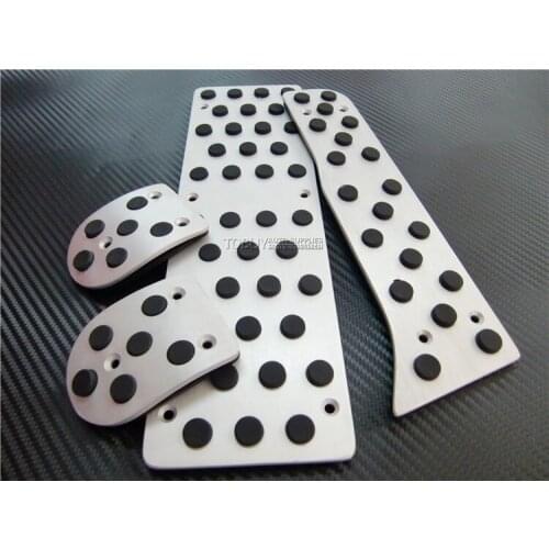 TTCR-II Aluminium Car Accessory Foot Rest Gas Brake Pedal Pad For VW Sharan/CC/Magotan/Golf 5/6/Jetta MK5/Scirocco/Touran/Tiguan