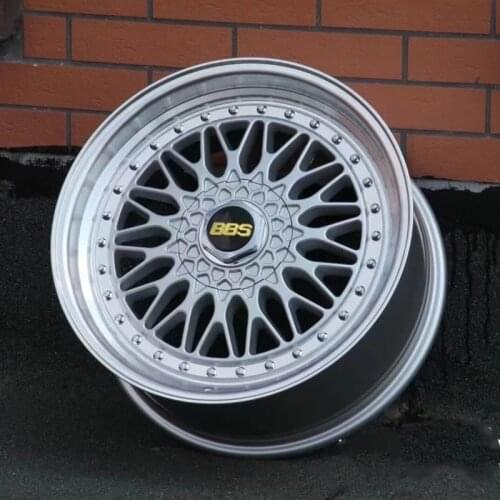 Auto car alloy wheels rims tyre CASTING rs 18inch 9.5J silver rs 4pcs free shipping