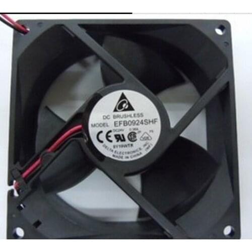 EFB0924SHF 9032 24V 0.38A 9cm 2wire ana 3wire