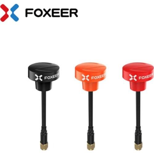 Foxeer Pagoda Pro 5.8GHz 2dBi RHCP FPV Antenna 86mm SMA/RP-SMA Black/Red/Orange - Red SMA