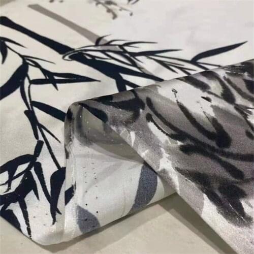 Fashionable Silk Fabric Top 19 Mumi Stretch Satin Cheongsam Custom-made Clothing Luxury Dress Mulberry Silk Fabric