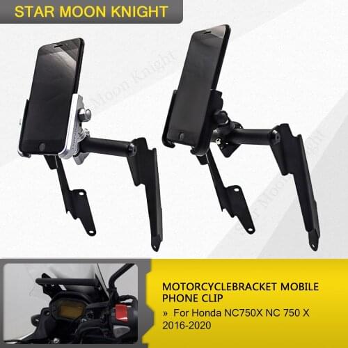 Motorcycle Stand Holder Phone Mobile Phone GPS Plate Bracket for Honda NC750X 2016 - 2019 2018 2017 NC750 X NC 750X