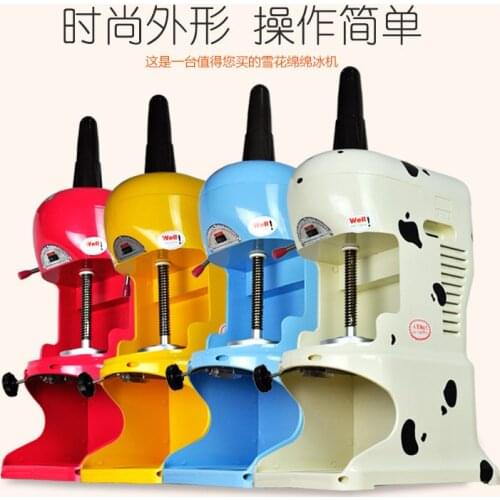 New Desktop Ice Machine High Quality Stainless Steel Snowflake Ice Crusher