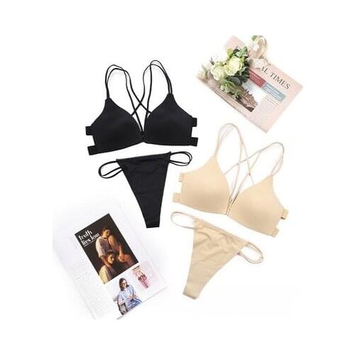 New Fashion Young Girl Underwear Kid Bra Set Student Bra Set Teenager Training Bra +Panties Yung Girl Underwear Set