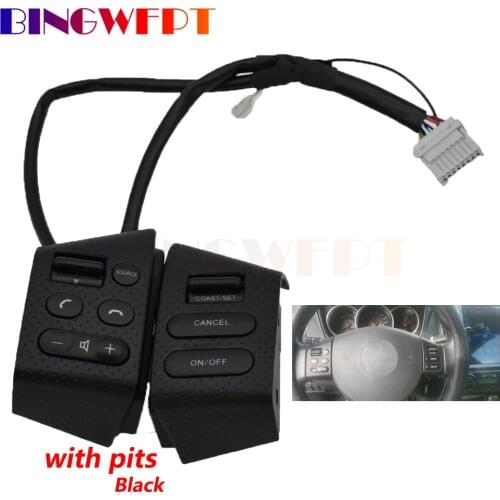 NEW Car accessories steering wheel control buttons with backlight FOR Nissan LIVINA TIIDA SYLPHY