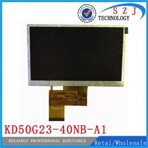 New 5" inch LCD Display For GPS Tape tp kd50g23-40nb-a1-revc gps LCD screen kd50g23-40nb-a1 Sensor Replacement Free Shipping