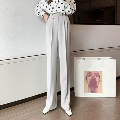 Женские деловые брюки REALEFT China At AliExpress