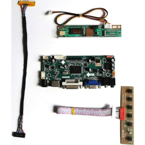 For LTN150PF-L03/L04 CCFL LVDS 30Pin VGA+DVI 15" 1400*1050 LCD monitor panel MNT68676 screen controller drive board DIY kit