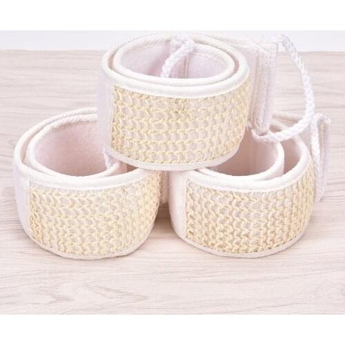 1 pc Soft Exfoliating Natural Loofah Shower Bath Back Brush Strap Massage Spa Scrubber Sponge Body Brush Skin Health Cleaning