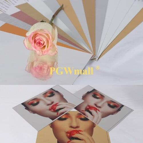 10sheets 300*200*0.45mm A4 Size Blank Sublimation Metal Plate Aluminium sheet Sublimation Heat Transfer DIY Craft for promotion