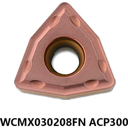 100% Original WCMX030208FN ACP300 Carbide Inserts for U Drill WCMX030208 FN WCMX 030208 WCMX0302 Lathe Cutter Turning Tools
