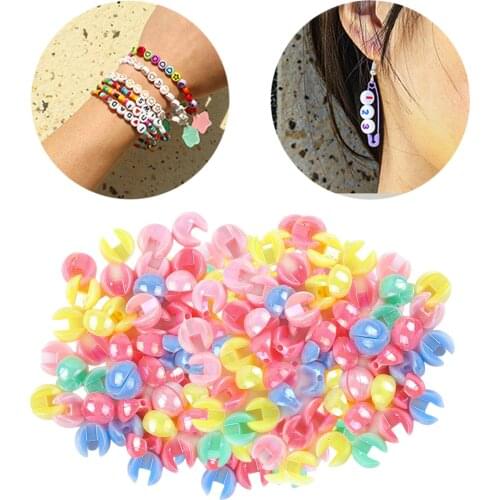 200x Craft Pearl Loose Smooth Jewelry Making Charms Creative Multi Color