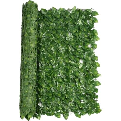 50x300cm Encrypted Artificial Hedge Simulation Green Plants Privacy Fence Roll Screening Wall Cover Decoration