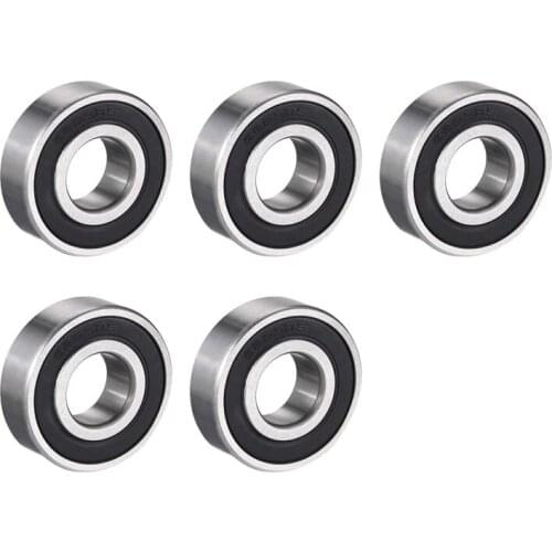 6203ZZ 6203RS Deep Groove Ball Bearing 17x40x12mm Double Shielded Bearing Steel Bearing 5-Pack