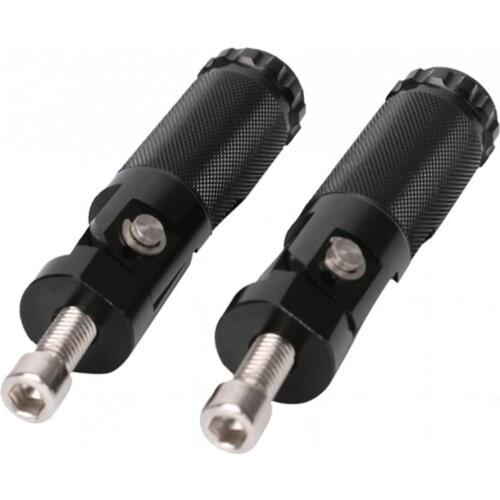 Aluminium Motorcycle Folding Rearsets Footrest Footpegs Foot Pegs Pedal Universal for ATV Dirt Bikes Scooter