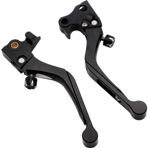 CNC Aluminum Motorcycle Adjustable Handle Brake Clutch Levers For Harley Sportster XL883 XL1200 Iron 883 Forty Eight Seventy