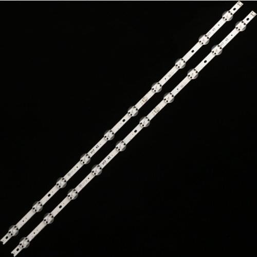 De retroiluminación LED 10 lámpara para LG SUNG WEI55V0 E74739 94V-0 43 "V17 art3 2867 TV 43LJ614V 43LV340C 43UJ670V 43UJ6565 43