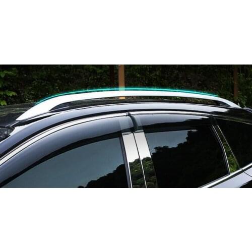 For Ford Kuga Escape 2013 - 2017 Aluminium alloy Side Bars Rails Roof Rack Luggage Carrier Accessories