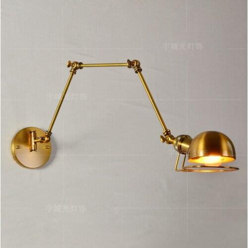 Loft aplique luz pared crystal bedside bedroom living room wall lights for home monkey lamp