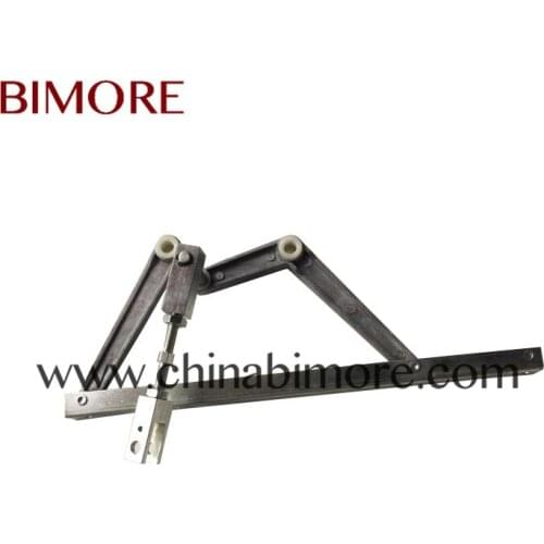 Elevator middle open door reset mechanism suitable for QKS9door