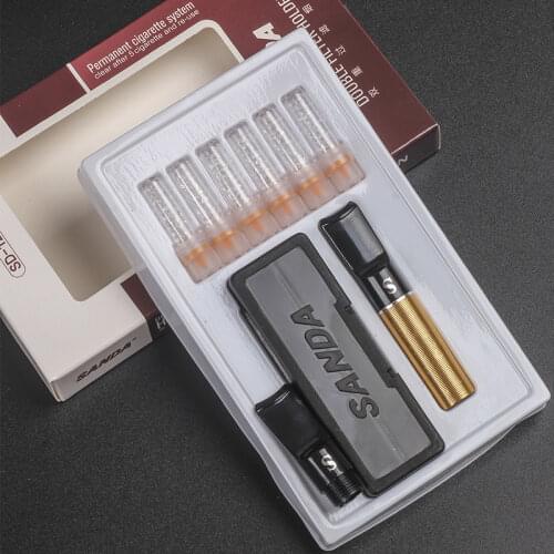 Sanda cigarette holder cigarette filter with sd26 filters1set Smoke For dia 8mm Cigarettes Pipe Mens Gadgets SD128