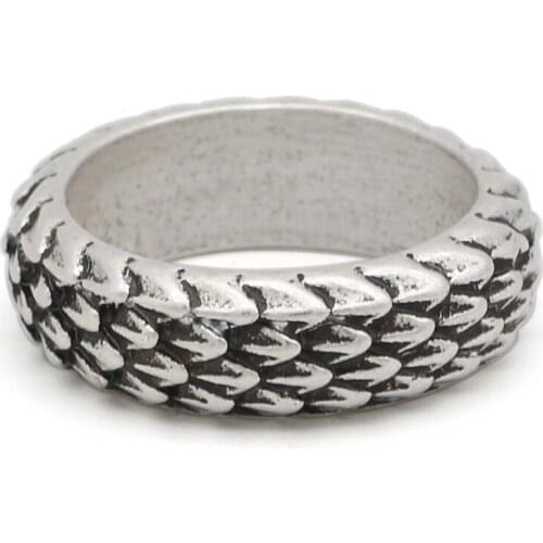 Norse viking vantage dragon amulet Mittelalterlichen Schmuck ring