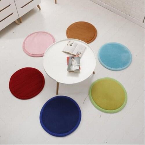 Cushion Tatami Thicken Futon Mat Round Office Seat Rattan Chair Butt pad Fabric Student Chair cushion