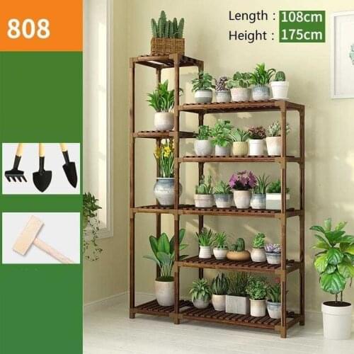 Estanteria Jardin Repisa Plantas Estante Para Flores Balcony Rack Stojak Na Kwiaty Outdoor Flower Stand Plant Shelf
