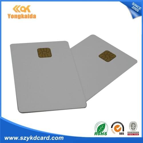 Yongkaida 1000pcs/lot PVC blank card Fudan4442 Contact Smart Cards