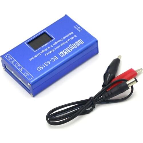 BC-4S15D Battery Lithium Lipo Balance Charger Voltage Detector LCD Digital Display Balance Charger with Adapter for RC Battery