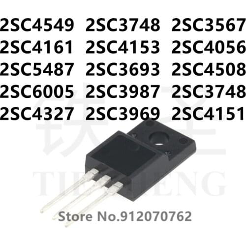 10PCS 2SC4549 2SC3748 2SC3567 2SC4161 2SC4153 2SC4056 2SC5487 2SC3693 2SC4508 2SC6005 2SC3987 2SC3748 2SC4327 2SC3969 2SC4151