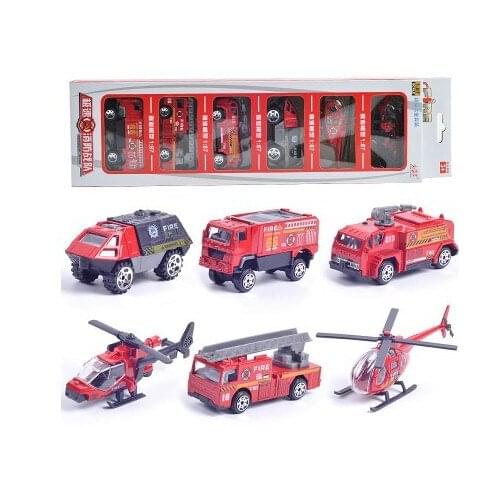 6pcs / lot 1:87 Model Train ho scale miniatures Fire control team Models Kit Free Shipping