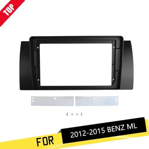 9 Inch Car Radio Frame Fit for 1995-2003 BMW 5 (E39) Screen Fascias Stereo DVD Player Install Surround Panel Dash Refit Kit