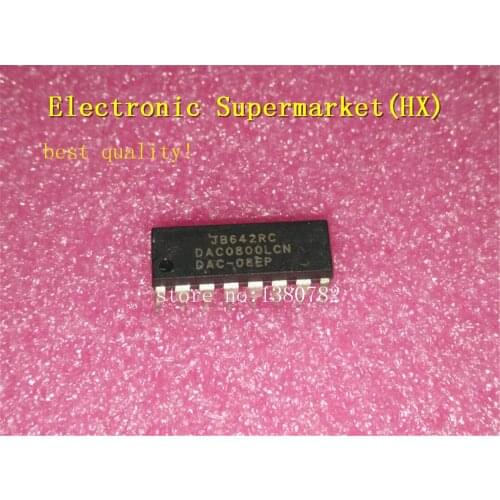 Free Shipping 10pcs/lots DAC0800LCN DAC0800 DIP-16 New original IC In stock