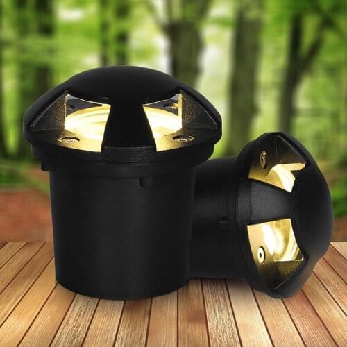 Free shipping 3x2W CE RoHS AC85V-265V recessed lighting Outdoor Lamp LED Spot Floor Garden Yard LED Underground light