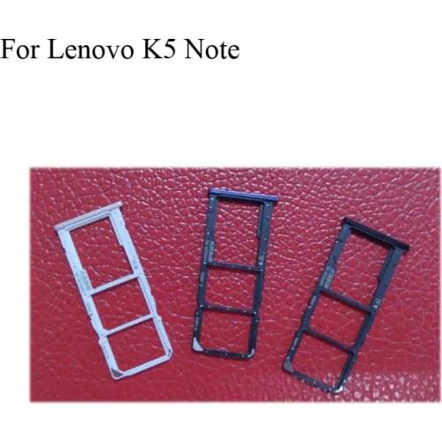 For Lenovo K5 Note New Original Sim Card Holder Tray Card Slot For Lenovo K 5 Note L38012 Sim Card Holder