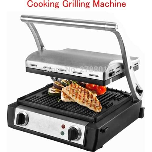Household Cooking Grilling Machine Electric Barbecue Roaster Beef/Meat Grilling Machine Breakfast Panini Steak Oven