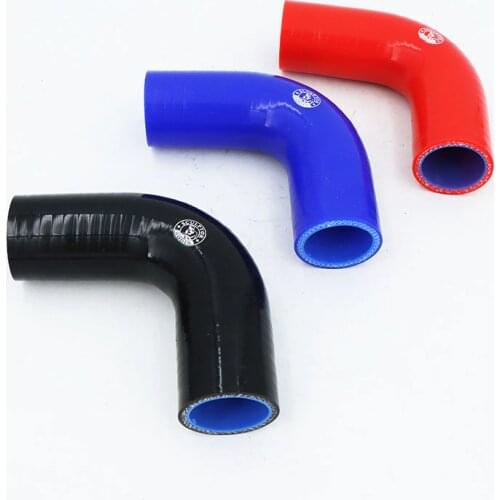 38mm/40mm45mm/48mm/51mm 90 Deg Degree Silicone Rubber Joiner Bend inch/1.89" inch/2" inch/2.13" inch Elbow Hose + Clamp